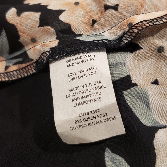 Show Me Your Mumu Calypso Ruffle Dress M - Picture 6 of 10